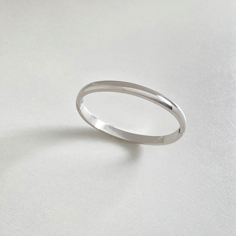 Bracelet Jonc Minimaliste | Acier Inoxydable