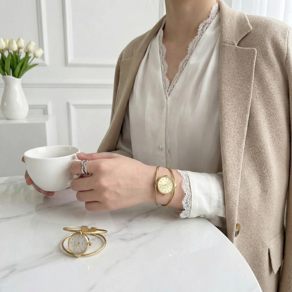 Montre Sans Fermoir | Bracelet Minimaliste